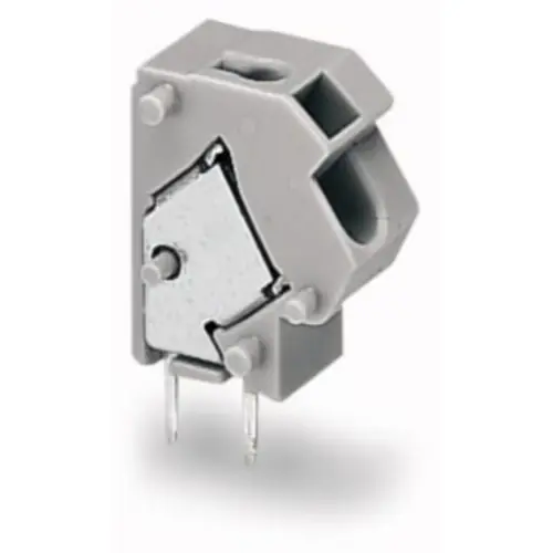 Begrenztes Angebot Leiterplattenklemme, 1-polig, RM 7.5 mm, 0,5-2,5 mm², 24 A, Push-in, blau, 254-854