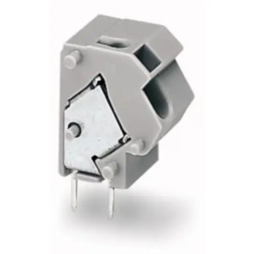 Beliebt Leiterplattenklemme, 1-polig, RM 10 mm, 0,5-2,5 mm², 24 A, Push-in, blau, 254-864