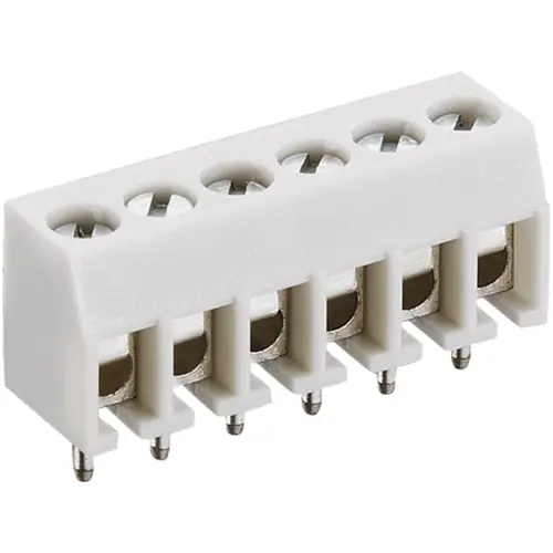 Sonderaktion Leiterplattenklemme, 3-polig, RM 3.5 mm, 1,0 mm², 6 A, Schraubanschluss, hellgrau, KRMC 03