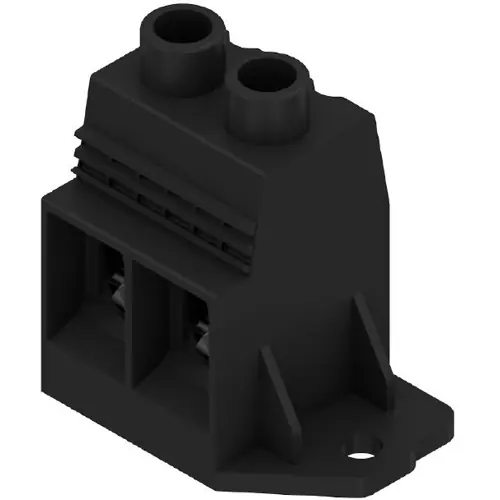 Leiterplattenklemme, 2-polig, RM 15 mm, 0,5-50 mm², 127 A, Schraubanschluss, schwarz, 1047610000 Mega-Angebot