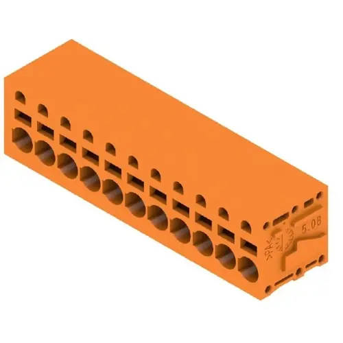 Mega-Angebot Leiterplattenklemme, 11-polig, RM 5.08 mm, 0,12-2,5 mm², 20 A, Federklemmanschluss, orange, 1331050000