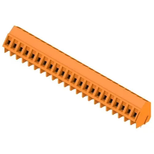 Leiterplattenklemme, 22-polig, RM 5.08 mm, 0,2-2,5 mm², 15 A, Schraubanschluss, orange, 9994730000 Sonderaktion