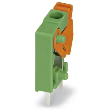 Leiterplattenklemme, 1-polig, RM 3.81 mm, 0,14-1,0 mm², 12 A, Federklemmanschluss, grün, 1789647 Gratis Versand