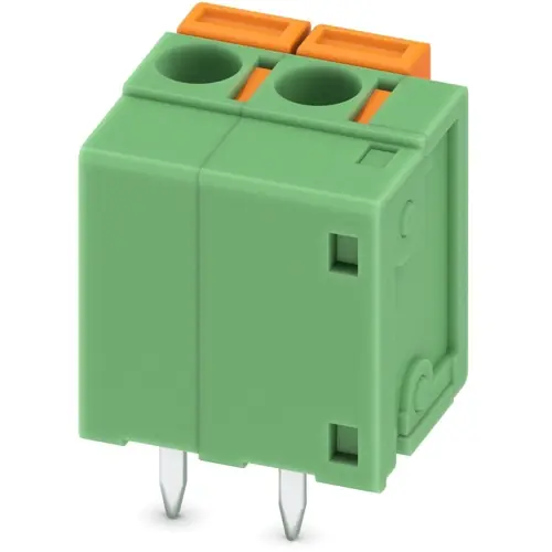 Garantierte Lieferung Leiterplattenklemme, 2-polig, RM 5.08 mm, 0,2-1,5 mm², 15 A, Federklemmanschluss, grün, 1790526