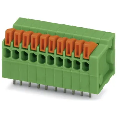 Mega-Angebot Leiterplattenklemme, 13-polig, RM 2.54 mm, 0,14-0,5 mm², 6 A, Federklemmanschluss, grün, 1700237