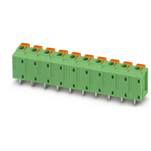 Rabatt Leiterplattenklemme, 8-polig, RM 7.62 mm, 0,2-1,5 mm², 17.5 A, Federklemmanschluss, grün, 1700884