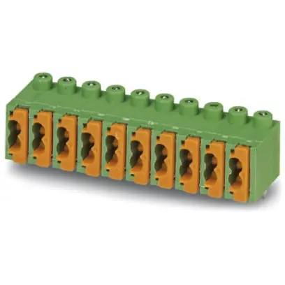 Leiterplattenklemme, 4-polig, RM 3.5 mm, 0,12-0,5 mm², 4 A, Federklemmanschluss, grün, 1928783 Angebot