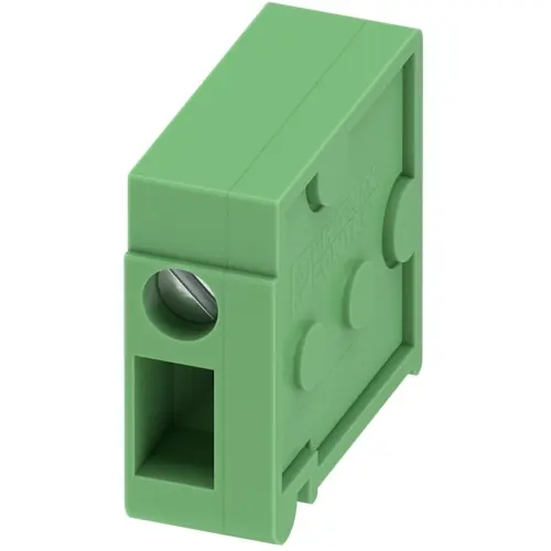 Leiterplattenklemme, 1-polig, RM 5 mm, 0,2-2,5 mm², 24 A, Schraubanschluss, grün, 1700008 Ausverkauf