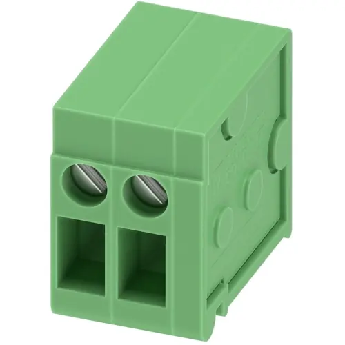 Leiterplattenklemme, 2-polig, RM 5 mm, 0,2-2,5 mm², 24 A, Schraubanschluss, grün, 1868665 Mega-Angebot