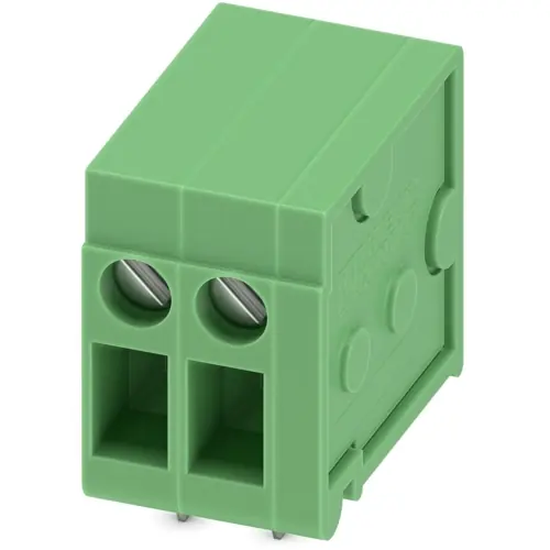 Heißes Angebot Leiterplattenklemme, 2-polig, RM 5 mm, 0,2-2,5 mm², 24 A, Schraubanschluss, grün, 1724657