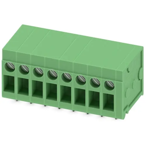 Leiterplattenklemme, 8-polig, RM 5 mm, 0,2-2,5 mm², 24 A, Schraubanschluss, grün, 1773219 Mega-Angebot