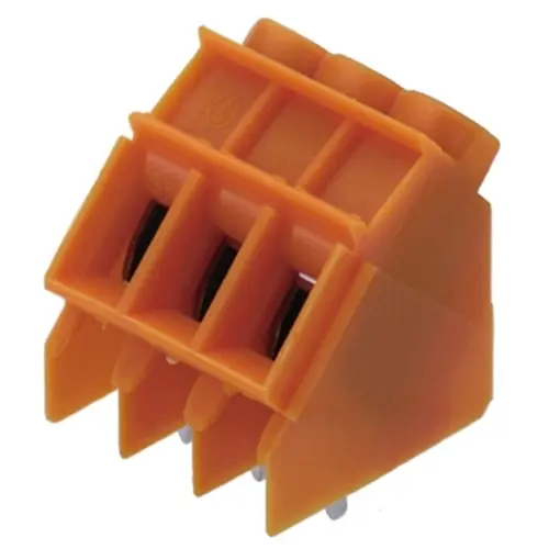 Neu Leiterplattenklemme, 4-polig, RM 5 mm, 0,13-6,0 mm², 20 A, Schraubanschluss, orange, 1791710000