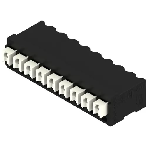 Leiterplattenklemme, 9-polig, RM 3.81 mm, 0,13-1,5 mm², 12 A, Federklemmanschluss, schwarz, 1869430000 Heißes Angebot
