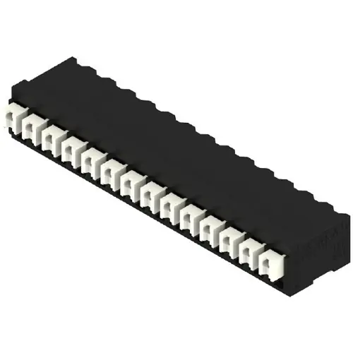 Leiterplattenklemme, 14-polig, RM 3.81 mm, 0,13-1,5 mm², 12 A, Federklemmanschluss, schwarz, 1869480000 Sofort Bestellen