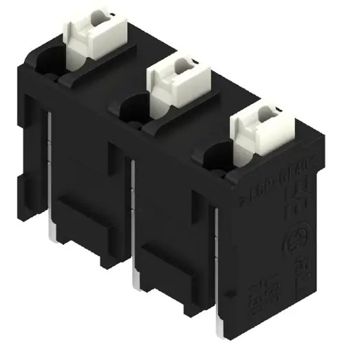 Saisonangebot Leiterplattenklemme, 3-polig, RM 7.5 mm, 0,13-1,5 mm², 12 A, Federklemmanschluss, schwarz, 1870290000