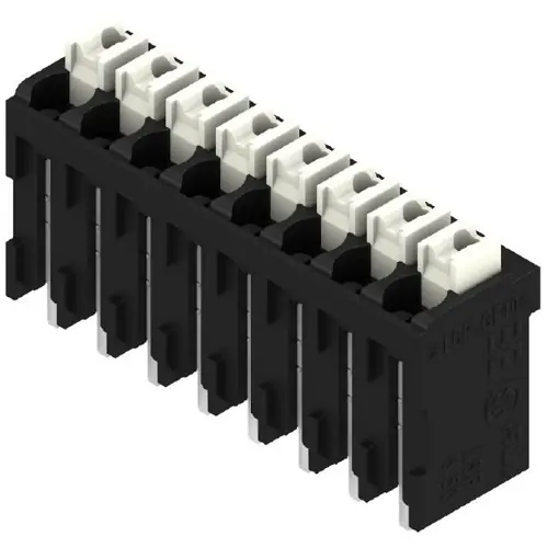 Neu Leiterplattenklemme, 8-polig, RM 3.5 mm, 0,13-1,5 mm², 12 A, Federklemmanschluss, schwarz, 1870700000