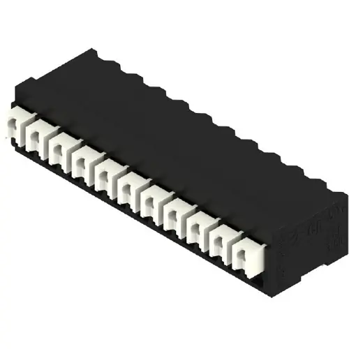 Leiterplattenklemme, 11-polig, RM 3.5 mm, 0,13-1,5 mm², 12 A, Federklemmanschluss, schwarz, 1871060000 Sale