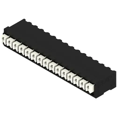Wochenendangebot Leiterplattenklemme, 15-polig, RM 3.5 mm, 0,13-1,5 mm², 12 A, Federklemmanschluss, schwarz, 1871100000