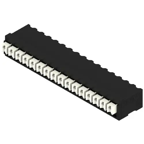 Nur Für Kurze Zeit Leiterplattenklemme, 16-polig, RM 3.5 mm, 0,13-1,5 mm², 12 A, Federklemmanschluss, schwarz, 1871110000