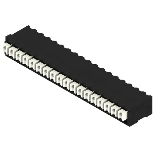Sofort Bestellen Leiterplattenklemme, 18-polig, RM 3.5 mm, 0,13-1,5 mm², 12 A, Federklemmanschluss, schwarz, 1871130000