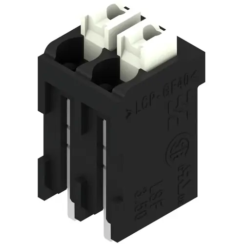 Leiterplattenklemme, 2-polig, RM 3.5 mm, 0,13-1,5 mm², 12 A, Federklemmanschluss, schwarz, 1874490000 Meistverkauft