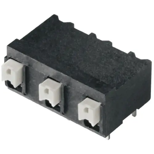 Leiterplattenklemme, 5-polig, RM 7.5 mm, 0,13-1,5 mm², 12 A, Federklemmanschluss, schwarz, 1874960000 Highlight