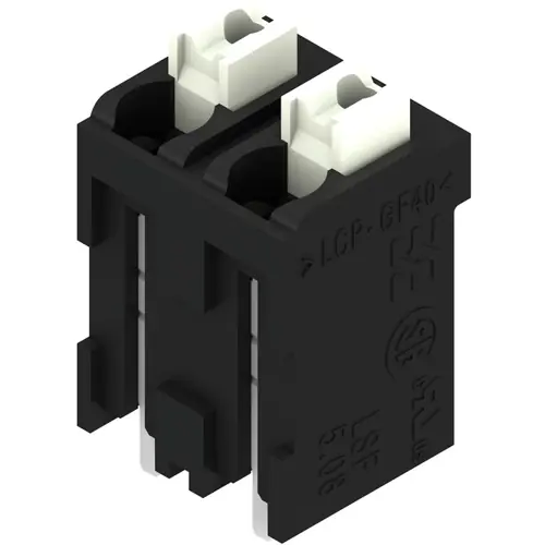 Leiterplattenklemme, 2-polig, RM 5.08 mm, 0,13-1,5 mm², 12 A, Federklemmanschluss, schwarz, 1876500000 Meistverkauft