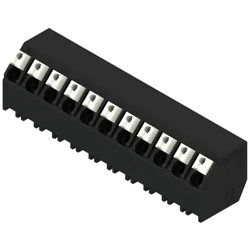 Leiterplattenklemme, 11-polig, RM 5.08 mm, 0,13-1,5 mm², 12 A, Federklemmanschluss, schwarz, 1884820000 Meistverkauft
