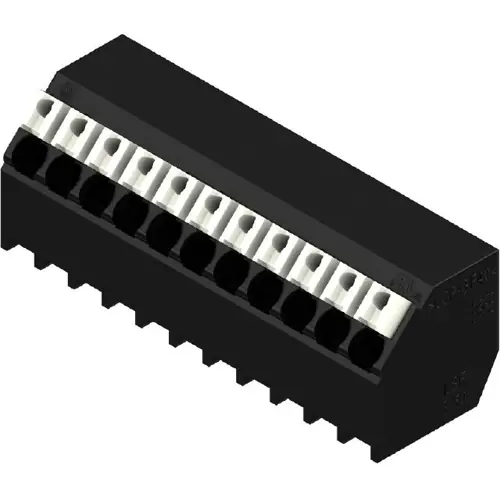 Top-Preis Leiterplattenklemme, 11-polig, RM 3.5 mm, 0,13-1,5 mm², 12 A, Federklemmanschluss, schwarz, 1885270000