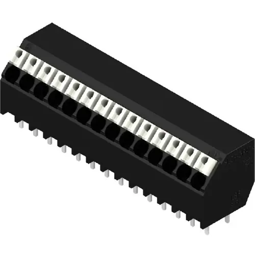 Leiterplattenklemme, 14-polig, RM 3.5 mm, 0,13-1,5 mm², 12 A, Federklemmanschluss, schwarz, 1885770000 Beliebt