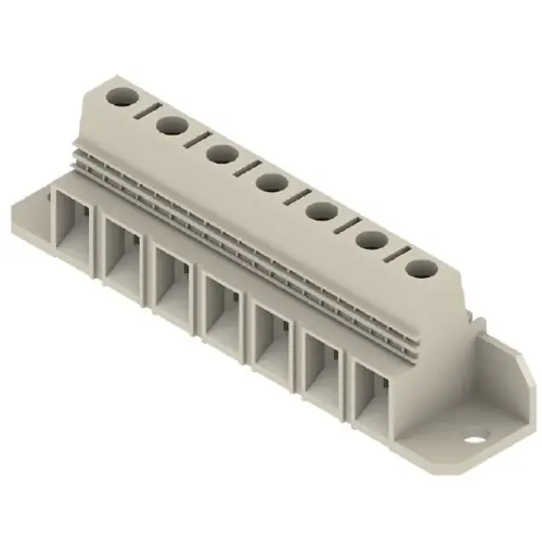 Top-Preis Leiterplattenklemme, 7-polig, RM 15 mm, 1,31-25 mm², 85 A, Schraubanschluss, kieselgrau, 1925720000