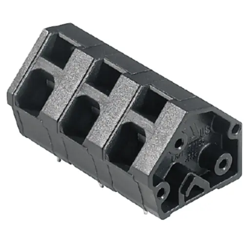 Top-Seller Leiterplattenklemme, 5-polig, RM 7.5 mm, 0,13-2,5 mm², 15 A, Federklemmanschluss, schwarz, 1952270000