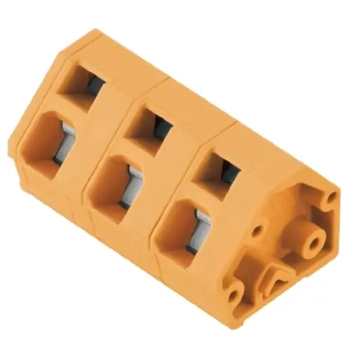 Leiterplattenklemme, 2-polig, RM 7.5 mm, 0,13-2,5 mm², 15 A, Federklemmanschluss, orange, 1952570000 Preis Gesenkt