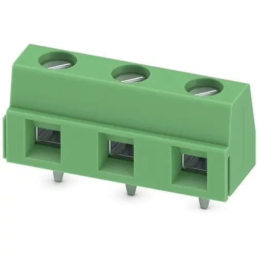 Super-Preis Leiterplattenklemme, 3-polig, RM 7.62 mm, 0,14-1,5 mm², 16 A, Schraubanschluss, grün, 1707030