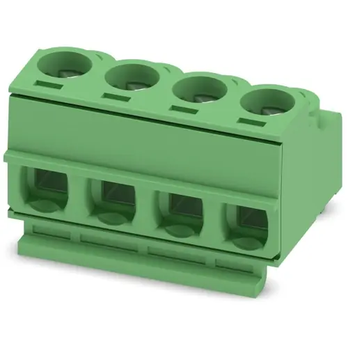 Leiterplattenklemme, 4-polig, RM 5 mm, 0,2-1,5 mm², 10 A, Schraubanschluss, grün, 1755758 Beliebt