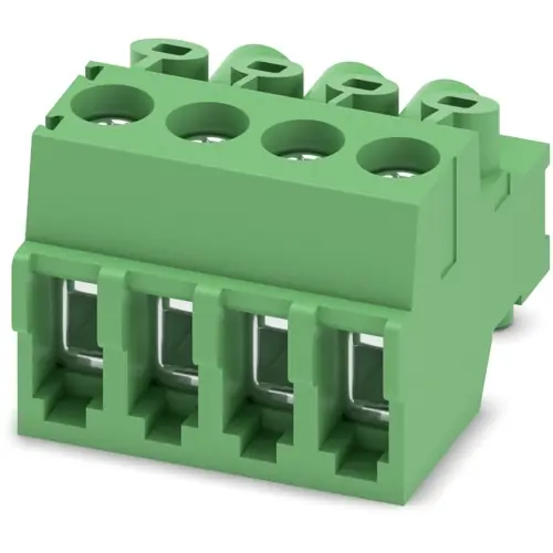 Gratis Versand Leiterplattenklemme, 4-polig, RM 3.5 mm, 0,2-1,5 mm², 6 A, Schraubanschluss, grün, 1984183