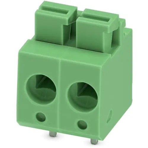 Top-Preis Leiterplattenklemme, 2-polig, RM 5 mm, 0,14-2,5 mm², 16 A, Federklemmanschluss, grün, 1792863