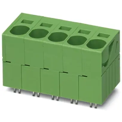 Angebot Leiterplattenklemme, 1-polig, RM 15 mm, 1,5-16 mm², 125 A, Federklemmanschluss, grün, 1845331