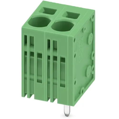Leiterplattenklemme, 2-polig, RM 7.5 mm, 0,2-10 mm², 41 A, Federklemmanschluss, grün, 1719312 Ausverkauf
