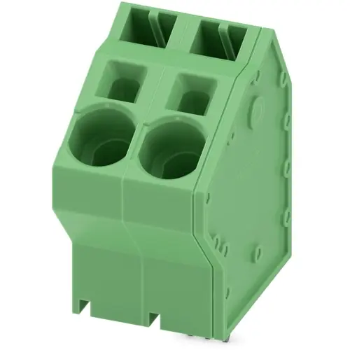 Rabatt Leiterplattenklemme, 2-polig, RM 15 mm, 0,75-10 mm², 76 A, Federklemmanschluss, grün, 1034122