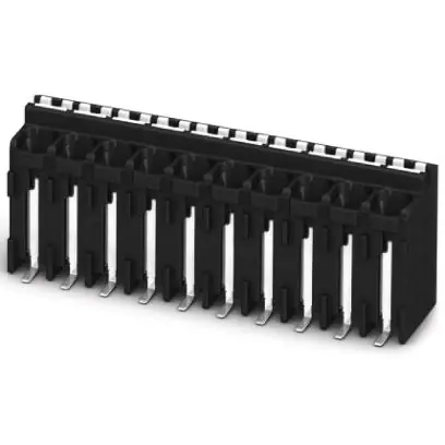 Jetzt Bestellen Leiterplattenklemme, 3-polig, RM 3.81 mm, 0,2-1,5 mm², 13.5 A, Federklemmanschluss, schwarz, 1824200