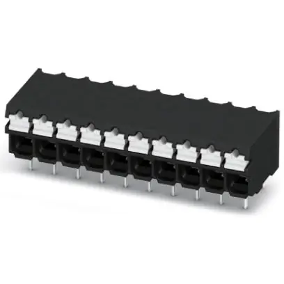 Sonderangebot Leiterplattenklemme, 5-polig, RM 3.81 mm, 0,2-1,5 mm², 13.5 A, Federklemmanschluss, schwarz, 1823777