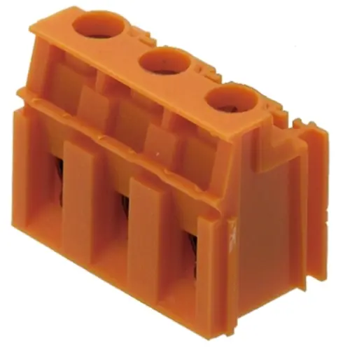 Preiswert Leiterplattenklemme, 2-polig, RM 7.5 mm, 0,13-6,0 mm², 20 A, Schraubanschluss, orange, 1594440000