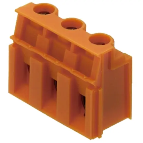 Leiterplattenklemme, 2-polig, RM 7.62 mm, 0,13-6,0 mm², 20 A, Schraubanschluss, orange, 1594460000 Saisonangebot