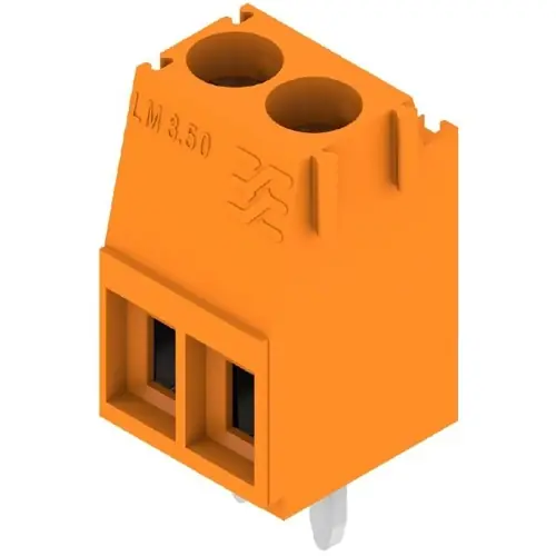 Leiterplattenklemme, 2-polig, RM 3.5 mm, 0,08-2,08 mm², 10 A, Schraubanschluss, orange, 1667750000 Top-Angebot