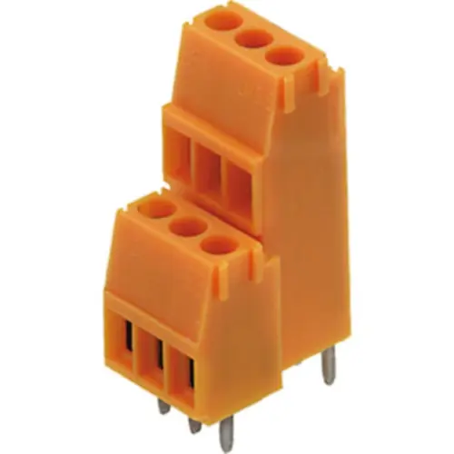 Online Kaufen Leiterplattenklemme, 8-polig, RM 3.5 mm, 0,08-2,08 mm², 10 A, Schraubanschluss, orange, 1703720000