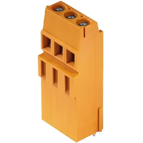 Finale Aktion Leiterplattenklemme, 3-polig, RM 5.08 mm, 0,2-2,5 mm², 15 A, Schraubanschluss, orange, 1766370000