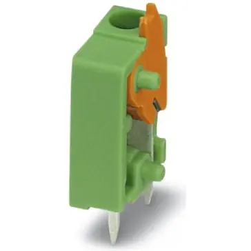 Neue Ware Leiterplattenklemme, 1-polig, RM 5.08 mm, 0,2-1,5 mm², 15 A, Federklemmanschluss, schwarz, 1847494