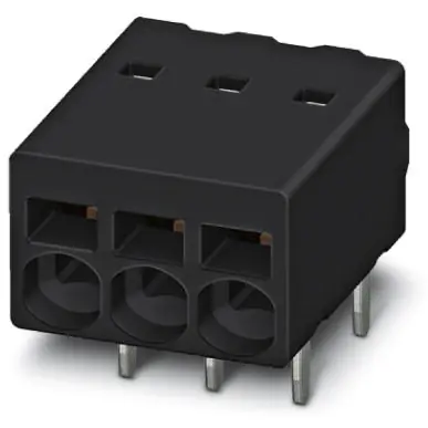 Super-Preis Leiterplattenklemme, 2-polig, RM 2.5 mm, 0,14-0,5 mm², 6 A, Federklemmanschluss, schwarz, 1770885