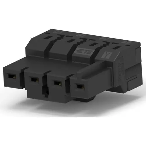 Knallerangebot Leiterplattenklemme, 4-polig, RM 7.5 mm, 0,32-2,1 mm², 12.7 A, schwarz, 2-2331743-1